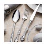 Nehir Lalezar Sade 12 Kişilik 84 Parça Kutulu Çatal Kaşık Bıçak Takımı - Görsel 4