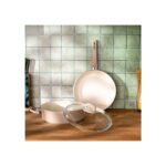 Emsan Crystal 3 Parça Tencere Tava Seti Rosegold - Görsel 2