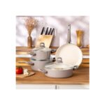 Emsan Crystal 7 Parça Tencere Seti Bej