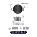 Circulon 24 cm Kapaklı Derin Tencere - Görsel 3