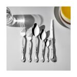 Nehir Lalezar Sade 12 Kişilik 72 Parça Kutulu Çatal Kaşık Bıçak Takımı