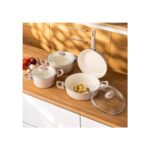 Emsan Crystal 7 Parça Tencere Seti Rosegold - Görsel 4