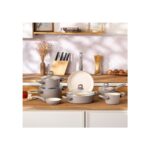 Emsan Crystal 11 Parça Tencere Seti Bej