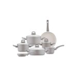 Emsan Crystal 11 Parça Tencere Seti Bej - Görsel 5