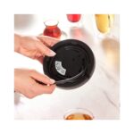 Karaca Tea Glass Kırmızı Inox Çelik Su Isıtıcı Çay Makinesi - Görsel 3