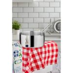 Depa 16 Cm Büyük Boy Lüx Paslanmaz Çelik Sütlük & Sosluk & Kaçerola - Görsel 3