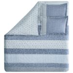 Yataş Bedding  Malin Çift Kişilik Ranforce Nevresim Seti - Mavi - Görsel 4