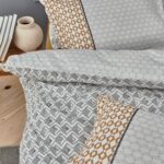 Yataş Bedding Taren Çift Kişilik  Ranforce Nevresim Seti - Gri - Görsel 3