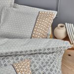 Yataş Bedding Taren Ranforce Tek Kişilik Nevresim Takımı - Gri - Görsel 3