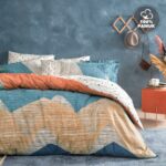 Yataş Bedding Aden Çift Kişilik Ranforce Nevresim Seti - Lacivert