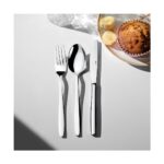 Nehir Sahra Sade 12 Kişilik 72 Parça Kutulu Çatal Kaşık Bıçak Takımı - Görsel 2