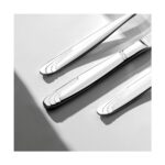 Nehir Lizbon Sade 12 Kişilik 60 Parça Çatal Kaşık Takımı - Görsel 4