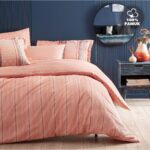 Yataş Bedding Pamena Ranforce Tek Kişilik Nevresim Takımı - Somon