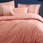 Yataş Bedding Pamena Ranforce Tek Kişilik Nevresim Takımı - Somon - Görsel 2