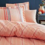 Yataş Bedding Pamena Ranforce Tek Kişilik Nevresim Takımı - Somon - Görsel 3