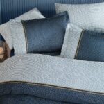 Yataş Bedding Arch Çift Kişilik Saten Nevresim Takımı - Lacivert - Görsel 2