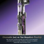 Shark Powerdetect Clean&empty Pet Başlıklı Şarjlı Dikey Süpürge - Görsel 4