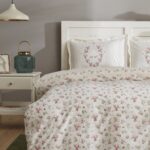 Karaca Home Sonya Yeşil %100 Pamuk Çift Kişilik Nevresim Takımı - Görsel 2