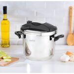 Nehir Silver Matik Paslanmaz Çelik 7 Litre Düdüklü Tencere