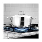 Nehir Silver Klasik 8 Parça Paslanmaz Çelik Tencere Seti - Görsel 4