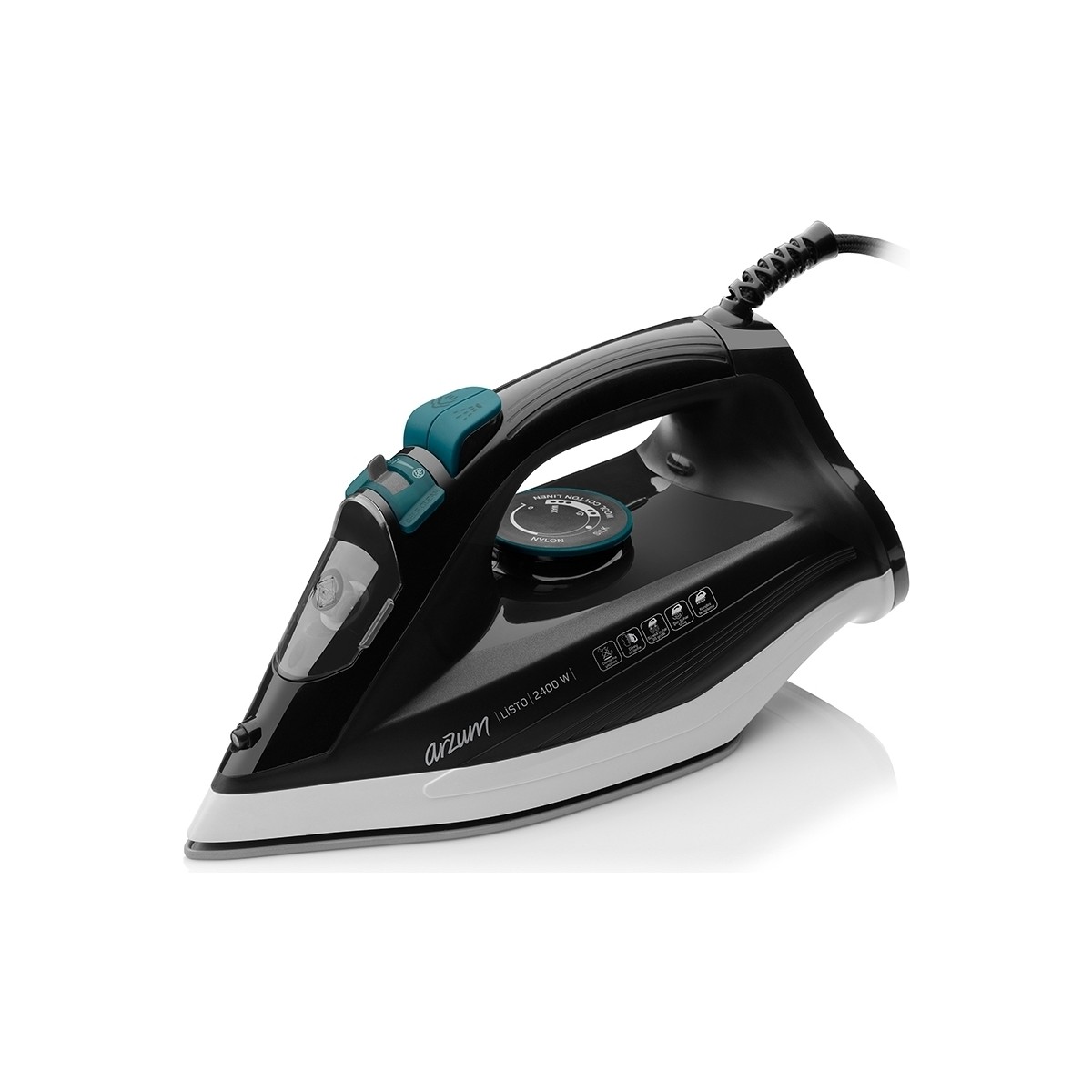 110000905608383.jpg Arzum 2400W Buharlı Ütü - Seramik Taban, Dikey Buhar, Ayarlanabilir Isı ve Kireç Önleyici Sistem - Görsel 1