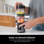 Ninja Blast™ Taşınabilir Blender - Siyah - Görsel 4