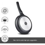Karaca Biodiamond Riga Indüksiyon Tabanlı Silikon Tutacak & 7 Parça Döküm Tencere Seti - Görsel 3