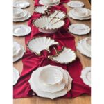 Rossev Yemek Takımı  Arbol Bird 34 Parça 6 Kişilik