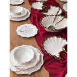 Rossev Yemek Takımı  Arbol Bird 34 Parça 6 Kişilik - Görsel 5