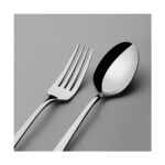 Nehir Sultan Sade 6 Kişilik 30 Parça Kutulu Çatal Kaşık Takımı - Görsel 2