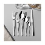 Nehir Sultan Sade 6 Kişilik 36 Parça Kutulu Çatal Kaşık Bıçak Takımı