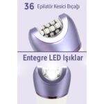 Veryfit 6 Başlıklı Masaj Pedikür Epilatör (Yüz+Koltuk Altı+Bikini Bölgesi+Bacak) Islak Ve Kuru Kablosuz - Görsel 5