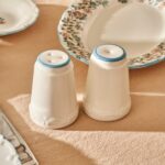 Bella Maison Vintage Porselen 26 Parça 6 Kişilik Kahvaltı Takımı Mavi - Görsel 5