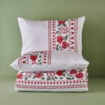 Bella Maison %100 Pamuk Saten Jolly Tek Kişilik Nevresim Seti Kırmızı (160x220 cm) - Görsel 4