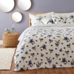 Bella Maison %100 Pamuk Ranforce Blueberry King Size Nevresim Seti (240x220 cm)
