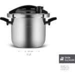 Karaca Marsilya İndüksiyon Tabanlı Düdüklü Tencere 7 Litre - Görsel 2