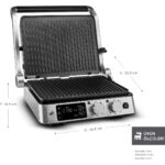 Karaca Compact Steel Sear And Grill Inox 2008 Izgara ve Tost Makinesi - Görsel 2
