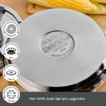 Karaca Marsilya İndüksiyon Tabanlı Düdüklü Tencere 7 Litre - Görsel 5