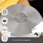 Karaca Perfect Pink Düdüklü Tencere Seti 4+6 Lt - Görsel 5