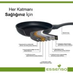 Essenso Titanyum Tava Seti 24 cm 20 cm - Görsel 4