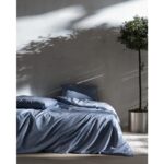 Madame Coco Odette Tek Kişilik %100 Pamuk Ranforce Baskılı Nevresim Takımı - Koyu Mavi - Görsel 4