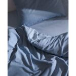 Madame Coco Odette Tek Kişilik %100 Pamuk Ranforce Baskılı Nevresim Takımı - Koyu Mavi - Görsel 2