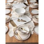 Rossev Yemek Takımı Modern Point 69 Parça 6 Kişilik