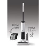 Kiwi KSC-4270 Şarjlı Sesli Komutlu Islak-Kuru Süpürge ve Zemin Temizleyici Mop - Görsel 3