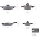 Karaca Gris Bio Granit 7 Parça Tencere Seti - Görsel 2