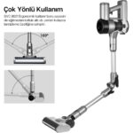 Sinbo SVC-8621 Bldc Motorlu Dikey Kablosuz Şarjlı LED Aydınlatmalı Süpürge - Görsel 3