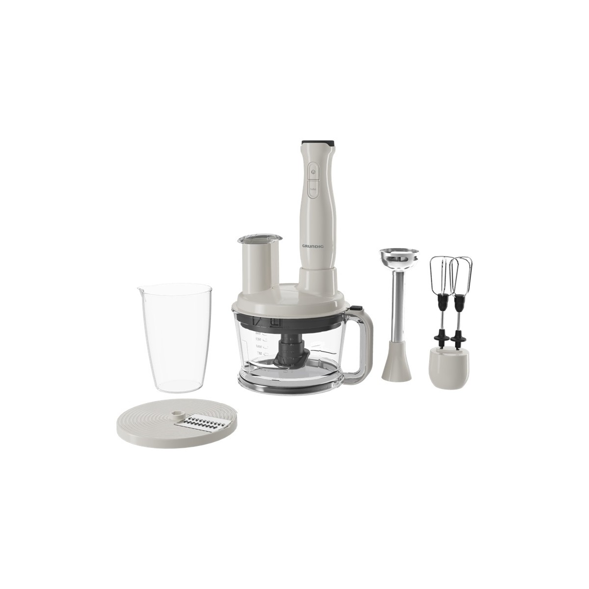 110000916706179.jpg Grundig RHB 1410 B 1500 Watt Blender Seti - Görsel 1