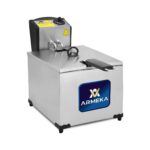 Özen Endüstriyel Mutfak 5 Litre Tek Hazneli Elektrikli Kapaklı Fritöz Sanayi Tipi