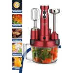 Goldmastert GM-7239VK Elenamax Vişne Kırmızı Mutfak Robotu - Görsel 2