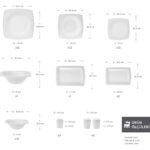 Karaca Fine Pearl Roma 58 Parça 12 Kişilik Yemek Takımı - Görsel 2